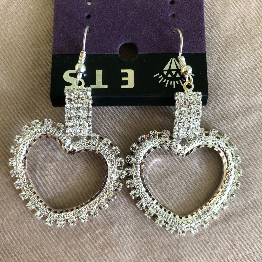 Heart earrings